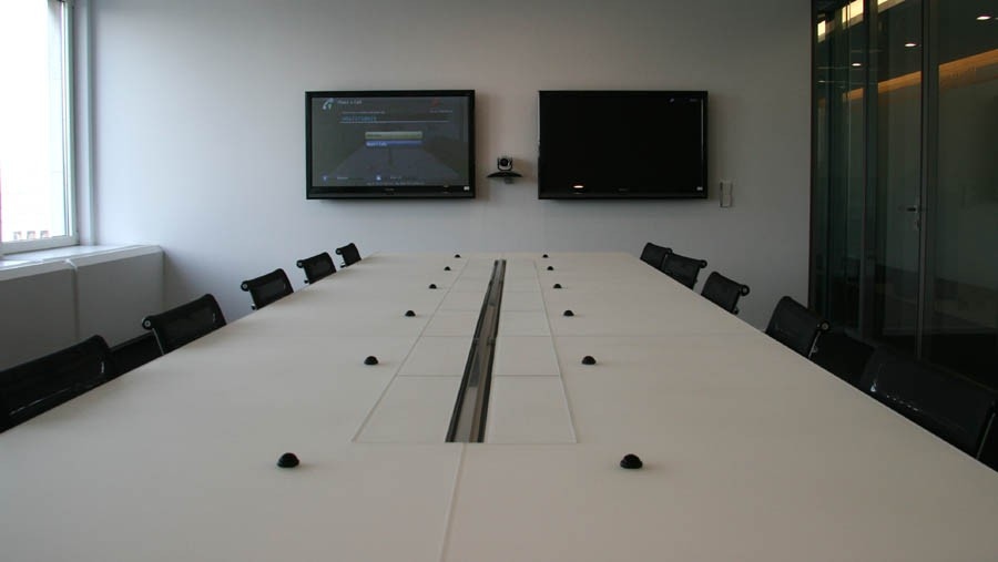 Grande salle de vidéoconférence